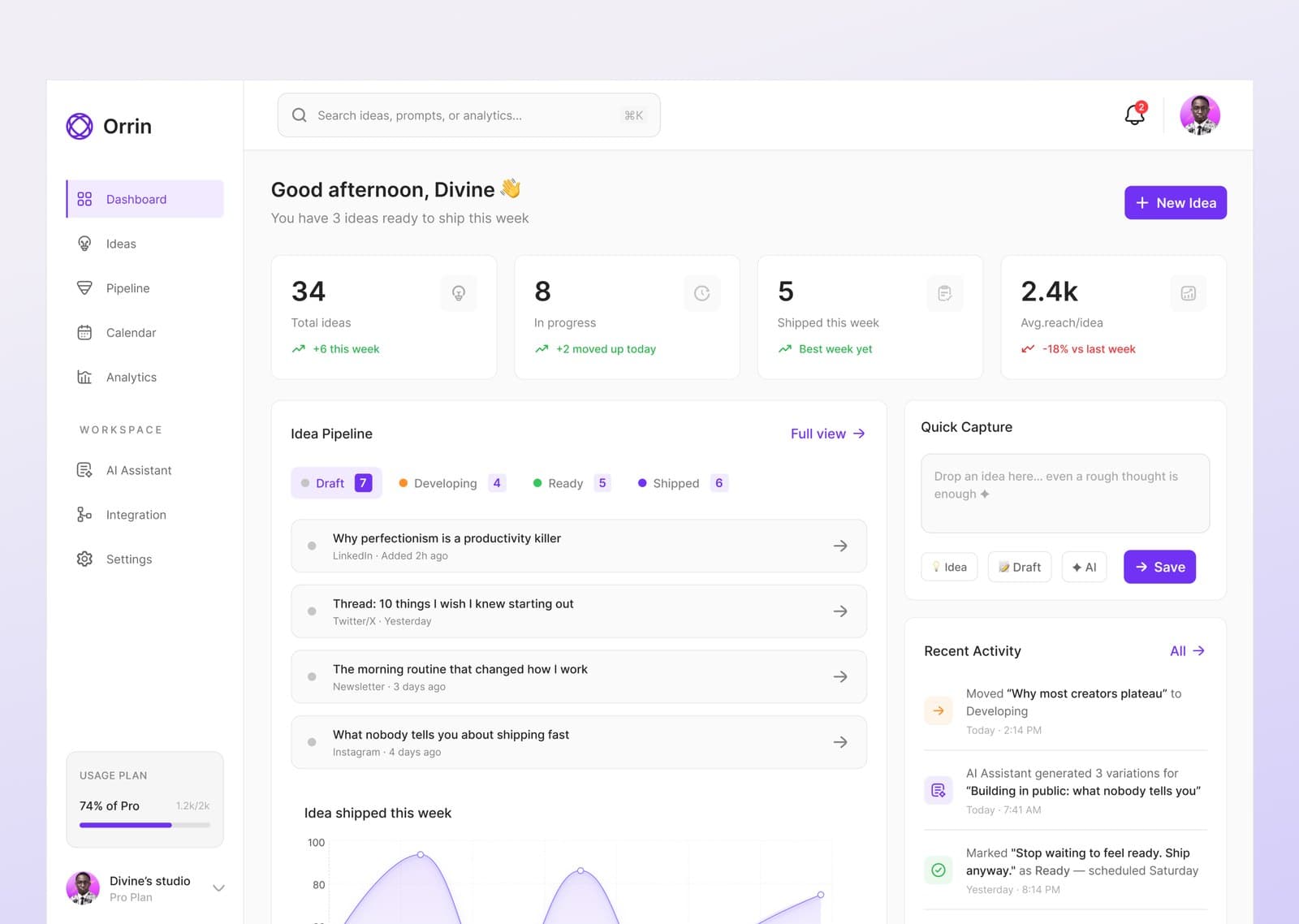 Dashboard